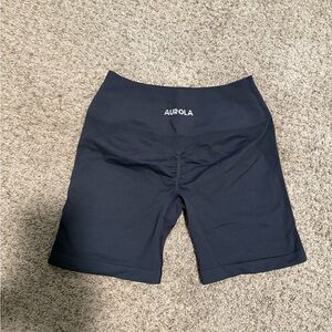 Aurora Black Workout Shorts